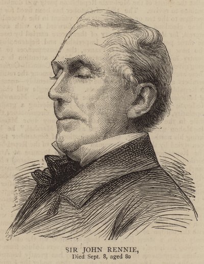 Sir John Rennie by English School