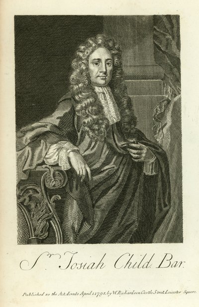 Sir Josiah Child by English School