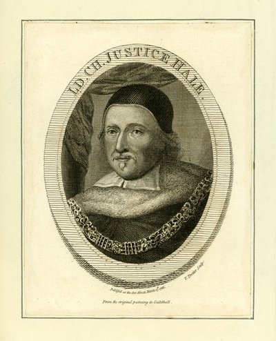 Sir Matthew Hale by English School