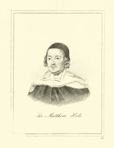 Sir Matthew Hale by English School