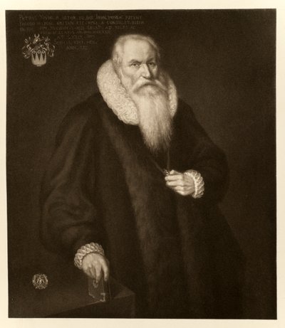Sir Peter Young, from James I and VI, printed by Manzi Joyant & Co. Paris, 1904 by English School