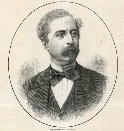 Sir Richard Wallace, art collector by English School