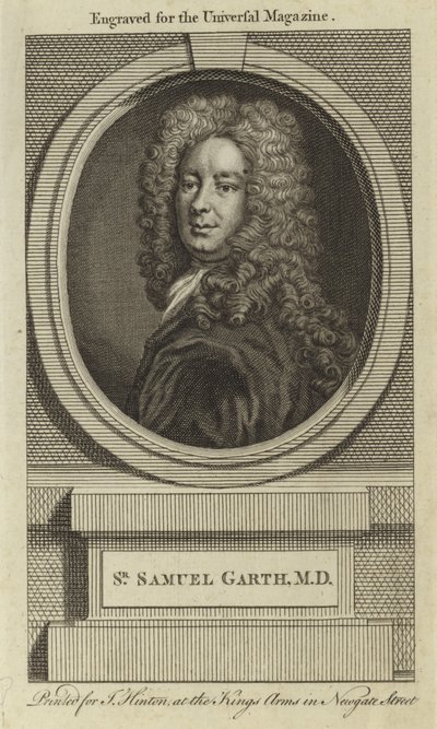 Sir Samuel Garth, M.D. by English School