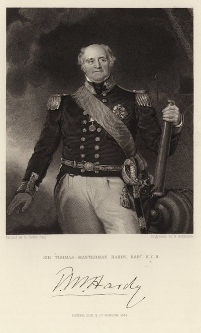 Sir Thomas-Masterman Hardy by English School