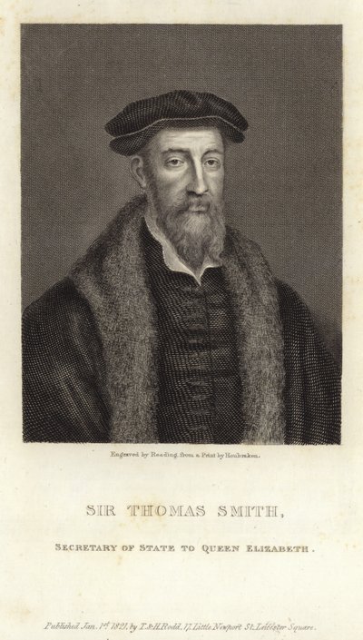 Sir Thomas Smith, English Scholar, Diplomat and Politician by English School