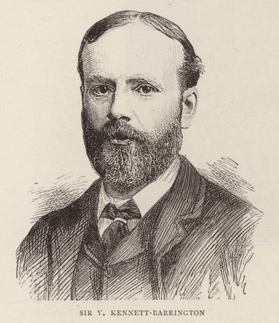 Sir V Kennett-Barrington by English School