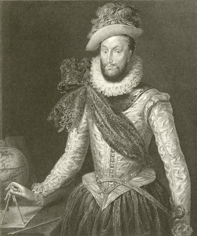 Sir Walter Raleigh by English School