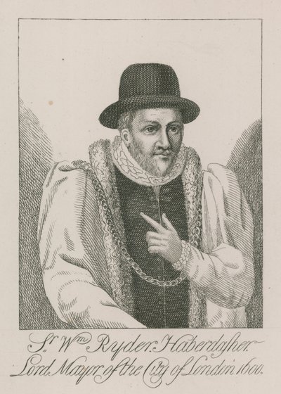 Sir William Ryder, haberdasher, Lord Mayor of London, 1600 by English School