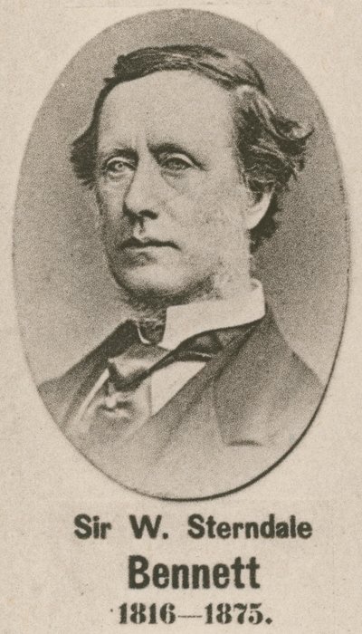 Sir William Sterndale Bennett by English School