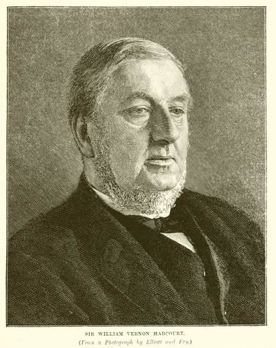 Sir William Vernon Harcourt by English School