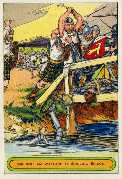 Sir William Wallace at Stirling Bridge by English School