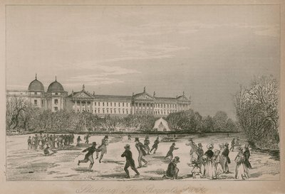 Skating at Regents Park, London by English School