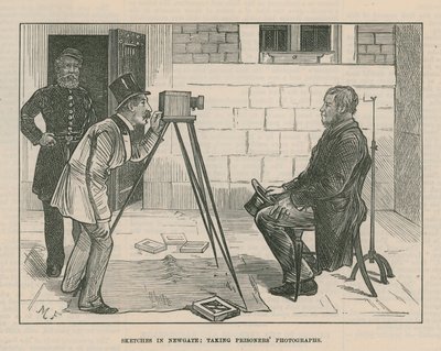 Sketches in Newgate by English School