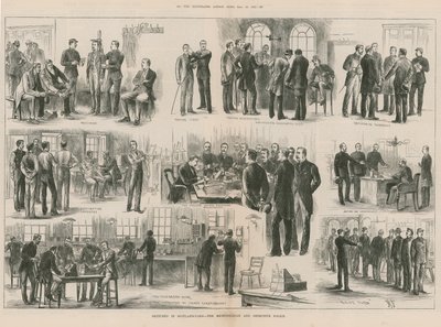 Sketches in Scotland Yard by English School
