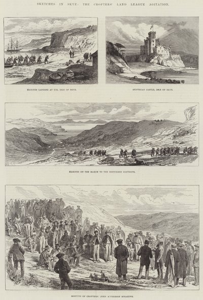 Sketches in Skye, the Crofters