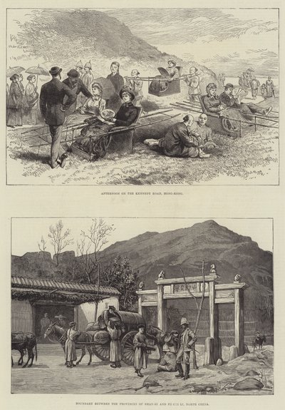 Sketches of China (engraving) by English School