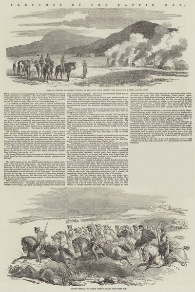 Sketches of the Kaffir War by English School