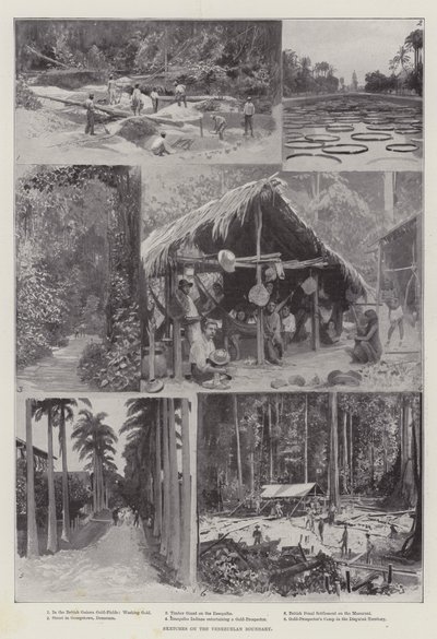 Sketches on the Venezuelan Boundary by English School