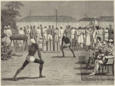 Sketches with a Bombay native regiment by English School