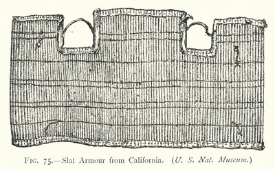 Slat Armour from California by English School