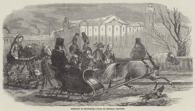 Sledging in Stockholm by English School