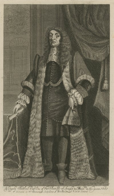 Slingsby Bethell, Sheriff of London and Middlesex in the year 1680 by English School