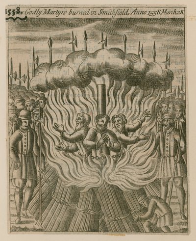 Smithfield Martyrs by English School