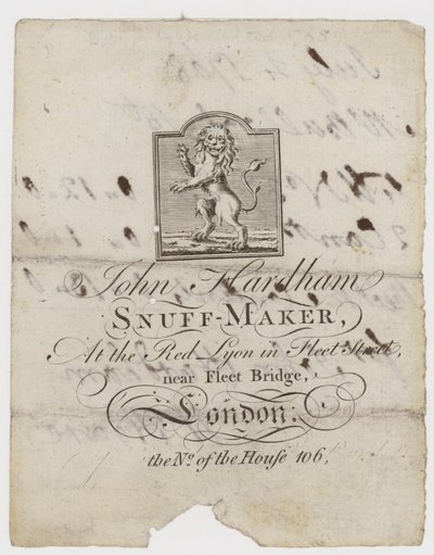Snuff Maker, John Hardham by English School
