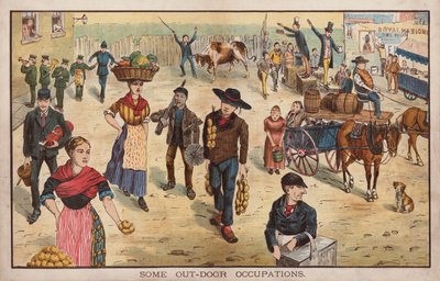 Some out-door occupations by English School