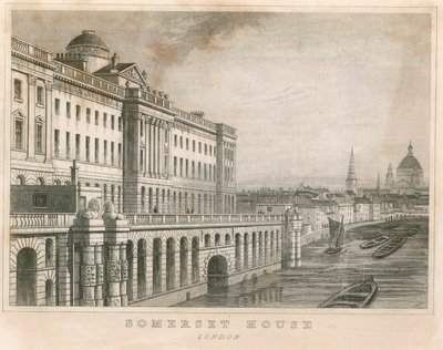 Somerset House, The Strand, London by English School