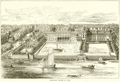 Somerset House in 1755 by English School