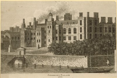 Somerset Palace, 1650 by English School
