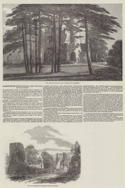 Somersetshire Archaeological and Natural History Society by English School