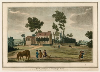 South east view of Copenhagen House, London by English School