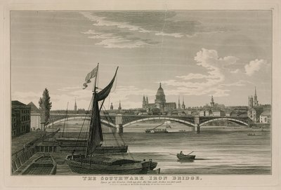 Southwark Bridge by English School