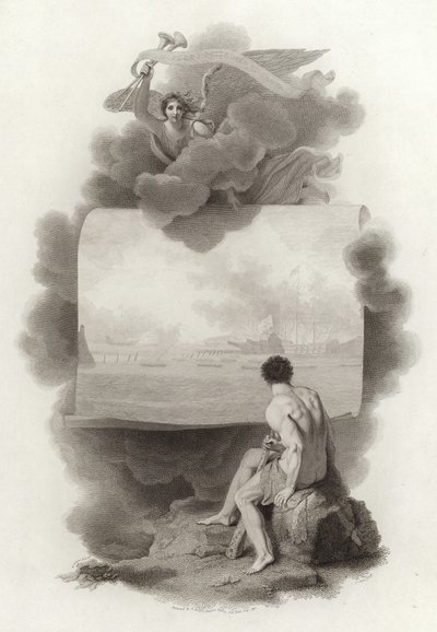 Spanish Fleet Destroyed at Santa Cruz by English School