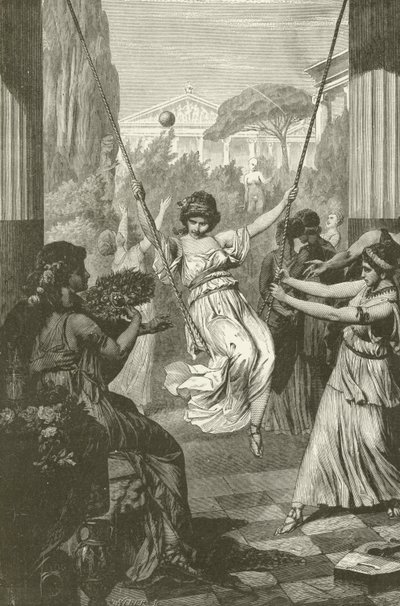 Sports of Greek Girls by English School