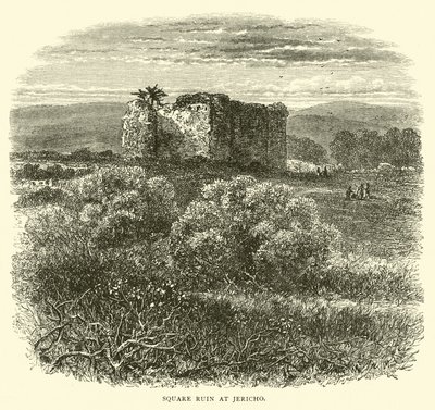 Square Ruin at Jericho by English School