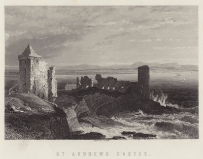 St Andrews Castle by English School