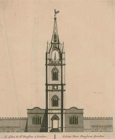 St Dunstan in the East by English School