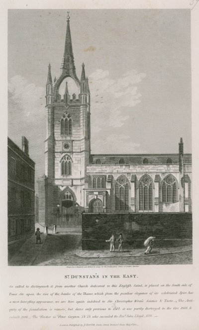 St Dunstan in the East by English School