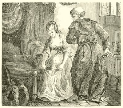 St Edmund, Bishop of Canterbury, While Studying at Paris, Was Tormented by a Very Beautiful Young Woman by English School