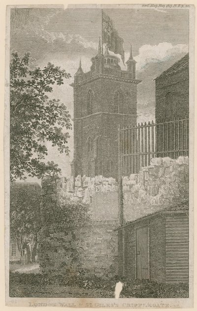St Giles, Cripplegate, London by English School