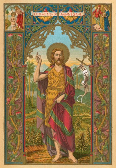 St John the Baptist by English School
