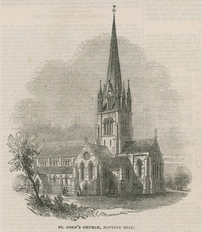St Johns Church, Notting Hill, London by English School
