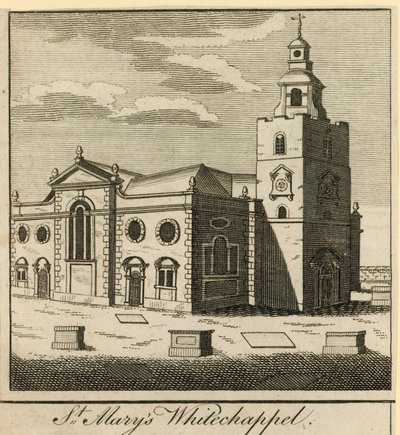 St Mary, Whitechapel, London by English School