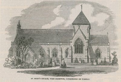 St Marys Church, West Brompton, London by English School