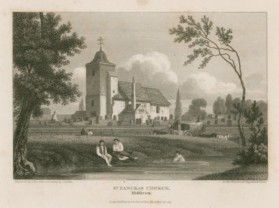 St Pancras Church, London, Middlesex by English School