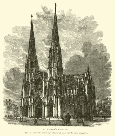 St Patricks Cathedral by English School