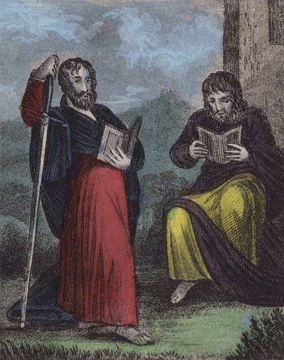 St Paul, Timothy by English School